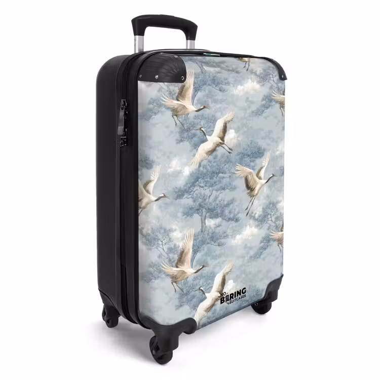 CaseSwap™ - Wolken - Kraniche - Blau — 2