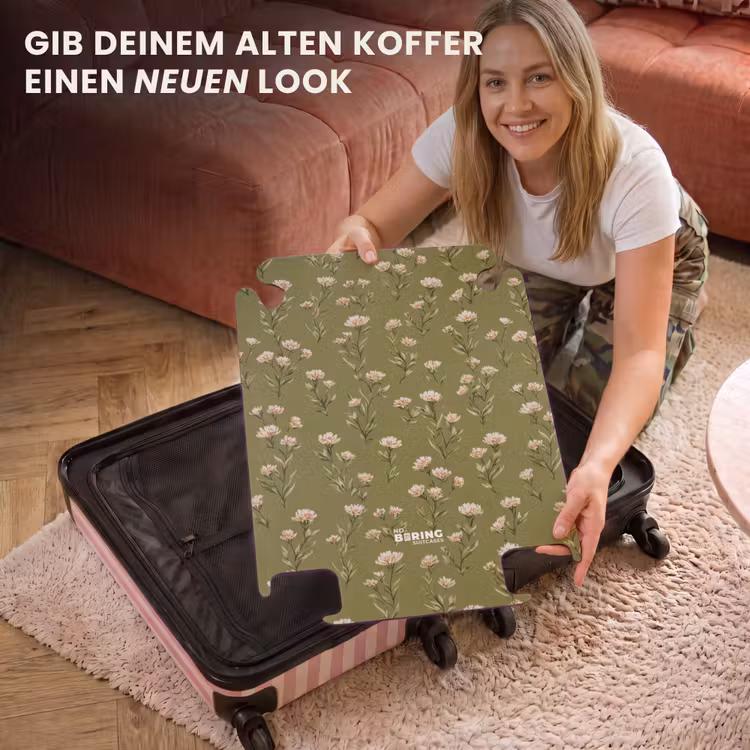 CaseSwap™ - Rustikal - Blumen - Grün — 3