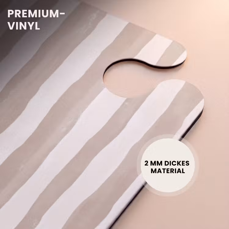 CaseSwap™ - Minimalistisch - Streifen - Beige — 6