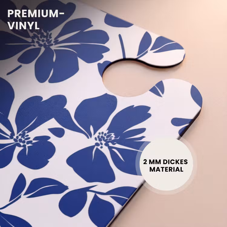 CaseSwap™ - Floral - Modern - Blau — 6