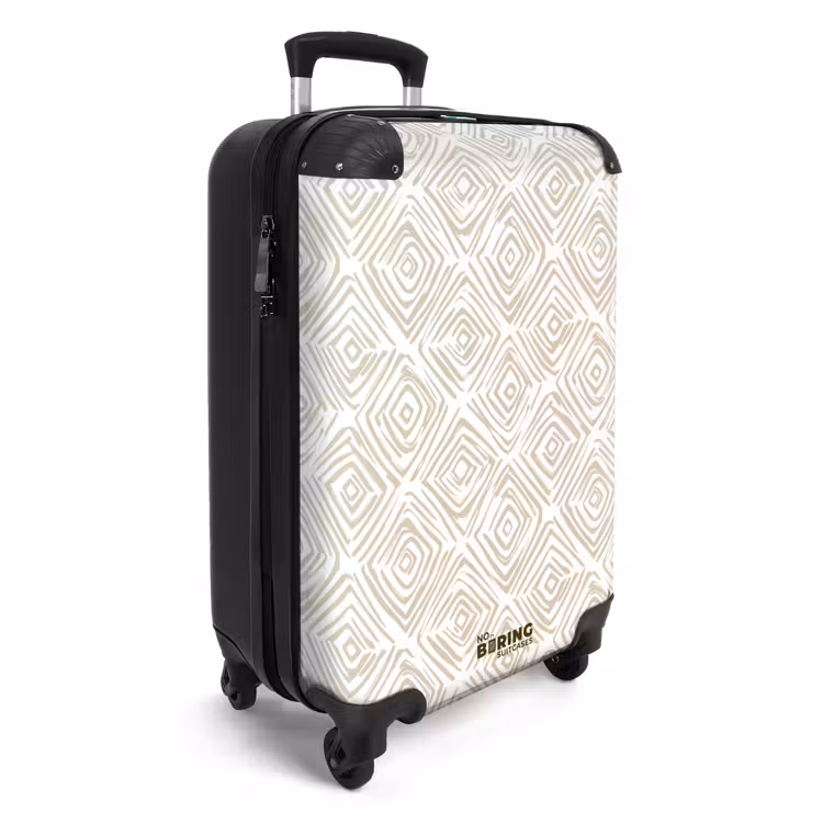 CaseSwap™ - Abstrakt - Kariert - Beige — 2