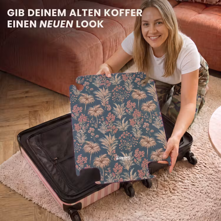 CaseSwap™ - Botanisch - Muster - Blau — 3