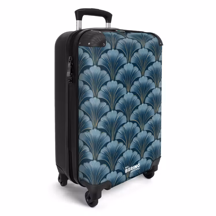 CaseSwap™ - Muster - Ginkgo-Blatt - Blau — 2