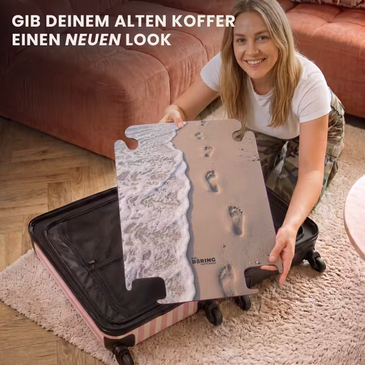 CaseSwap™ - Fußstapfen - Gezeitenlinie - Meer — 3