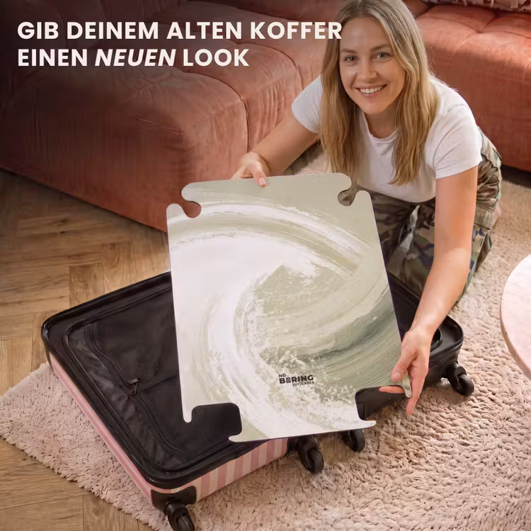 CaseSwap™ - Abstrakt - Pinselstriche - Wellen - Grün — 3