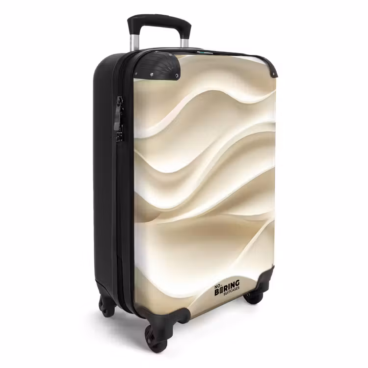 CaseSwap™ - Linien - Gewellt - Creme — 2