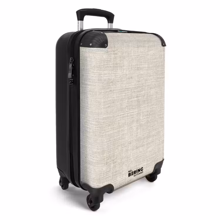 CaseSwap™ - Leinen - Textur - Beige — 2