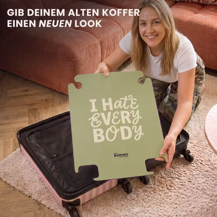 CaseSwap™ - Ich hasse alle - Grün - Retro — 3