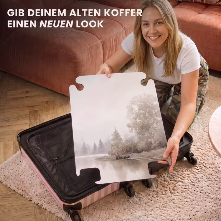 CaseSwap™ - Flusslandschaft - Minimalistisch - Erdtöne — 3