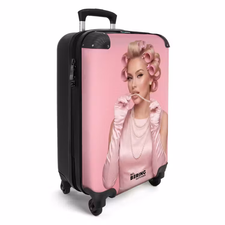 CaseSwap™ - Frau - Rosa - Perlenkette - Lockenwickler — 2