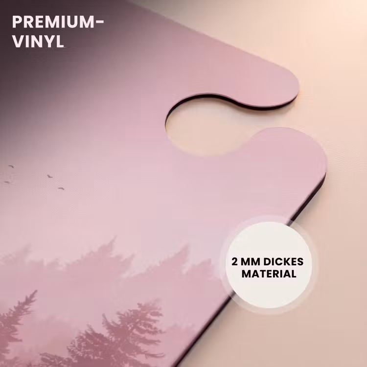CaseSwap™ - Landschaft - Neblig - Rosa — 6