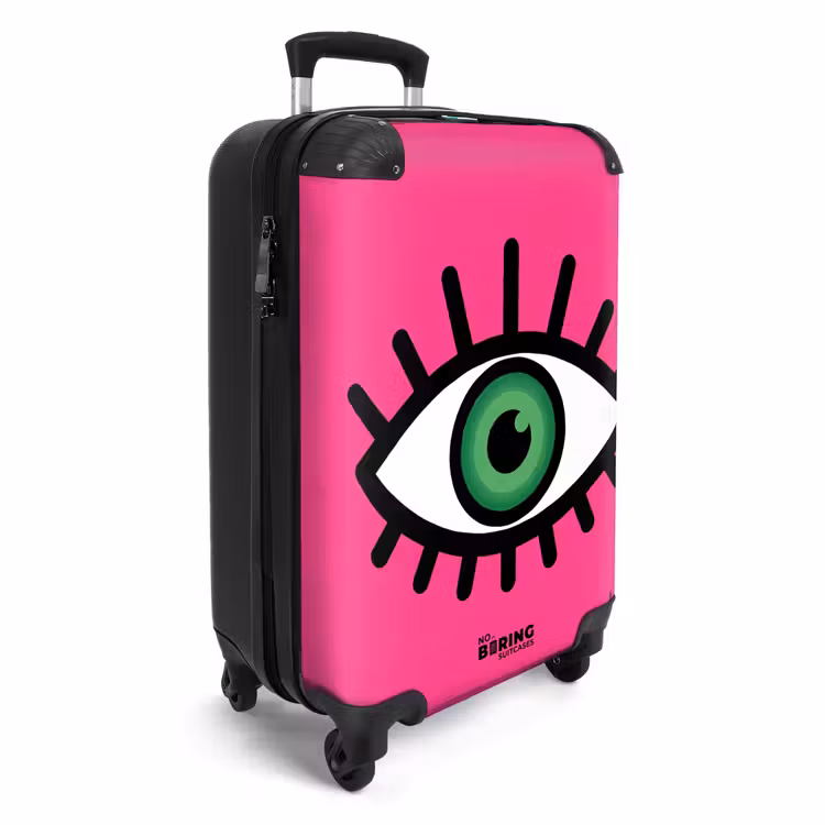 CaseSwap™ - Minimalistisch - Auge - Rosa — 2