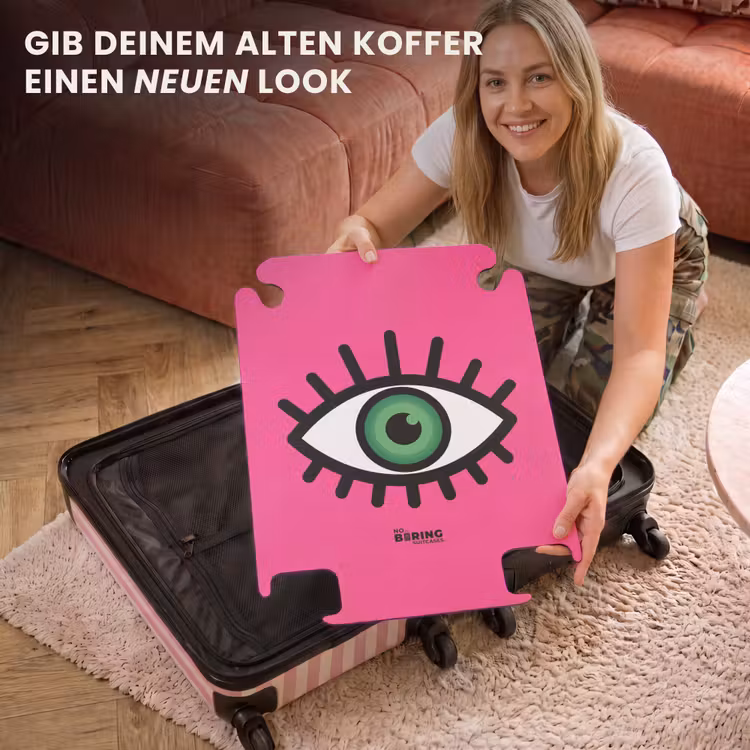 CaseSwap™ - Minimalistisch - Auge - Rosa — 3