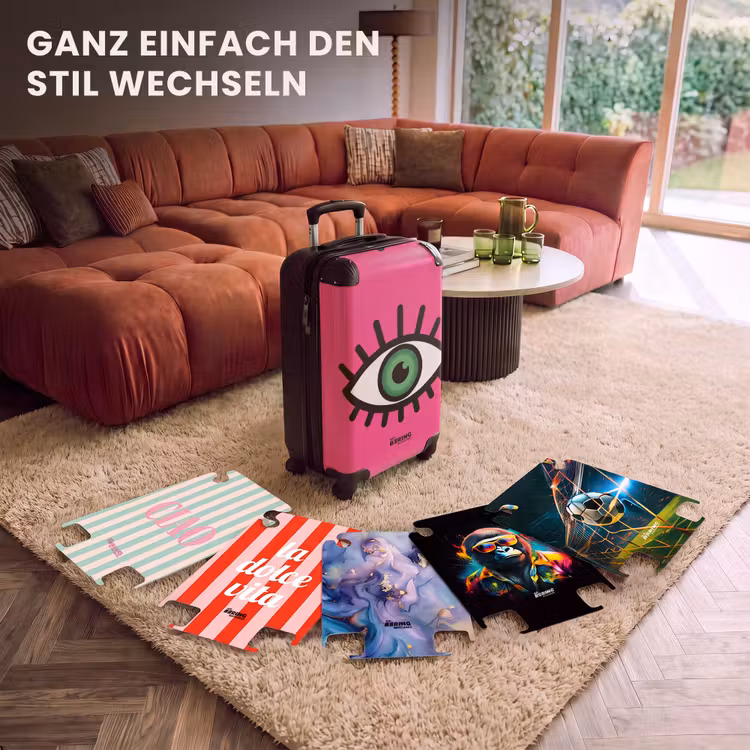 CaseSwap™ - Minimalistisch - Auge - Rosa — 5