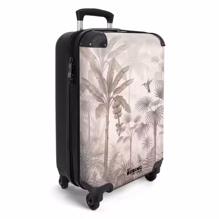 CaseSwap™ - Dschungel – Baum mit Ästen – Kolibri – Beige — 2