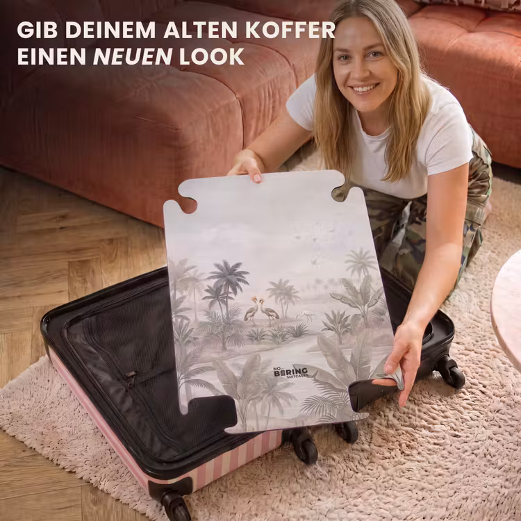 CaseSwap™ - Kraniche – Palmen – Tropisch — 3