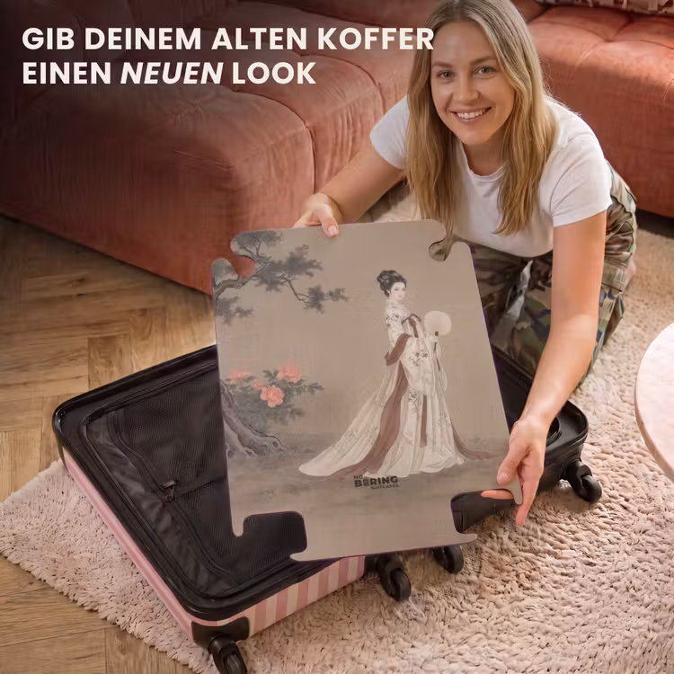 CaseSwap™ - Frau – Asien – Kunst – Beige — 3