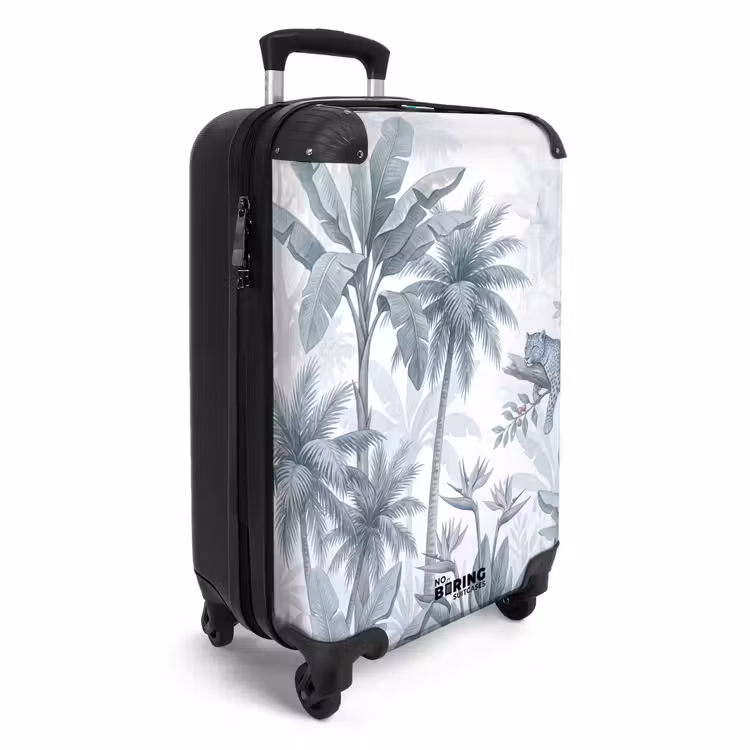 CaseSwap™ - Katze – Tropischer Wald – Modern – Grau — 2