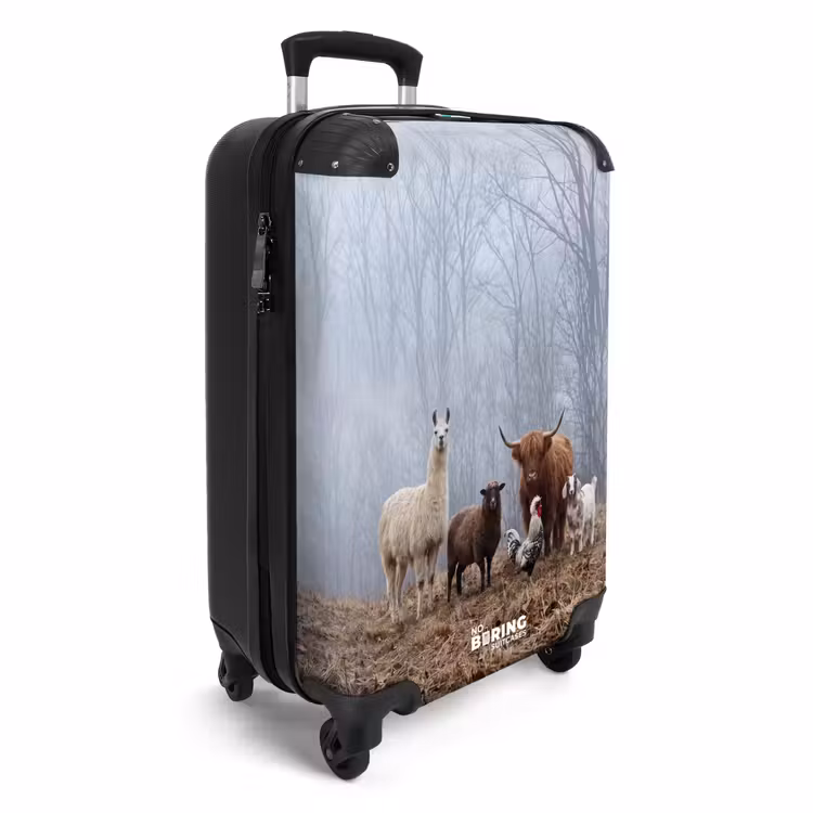 CaseSwap™ - Bauernhoftiere – Gruppe – Nebel – Natur – Rustikal — 2