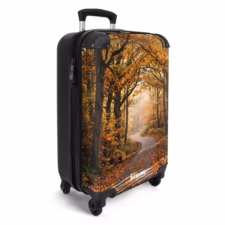 CaseSwap™ - Waldweg – Herbstwald – Blätter – Orange – Nostalgisch — 2