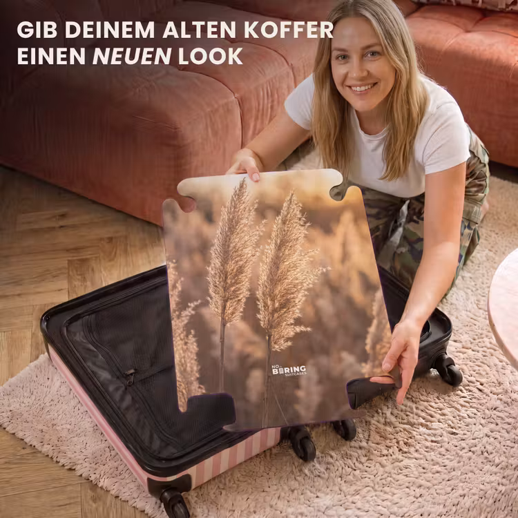 CaseSwap™ - Schilfhalme – Gras – Sonnenuntergang – Gold – Gelassenheit — 3