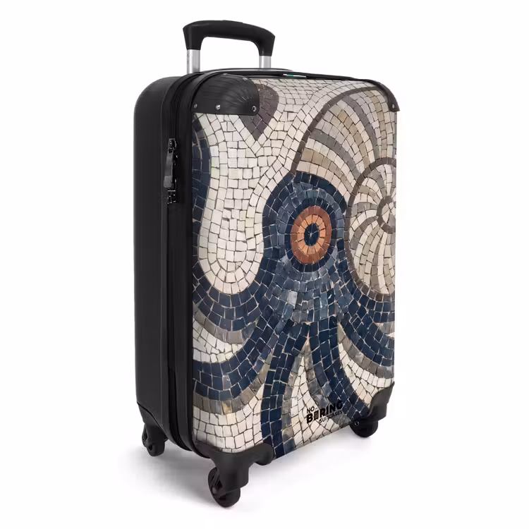 CaseSwap™ - Meeresleben – Mosaik – Kunst – Vintage – Beige — 2