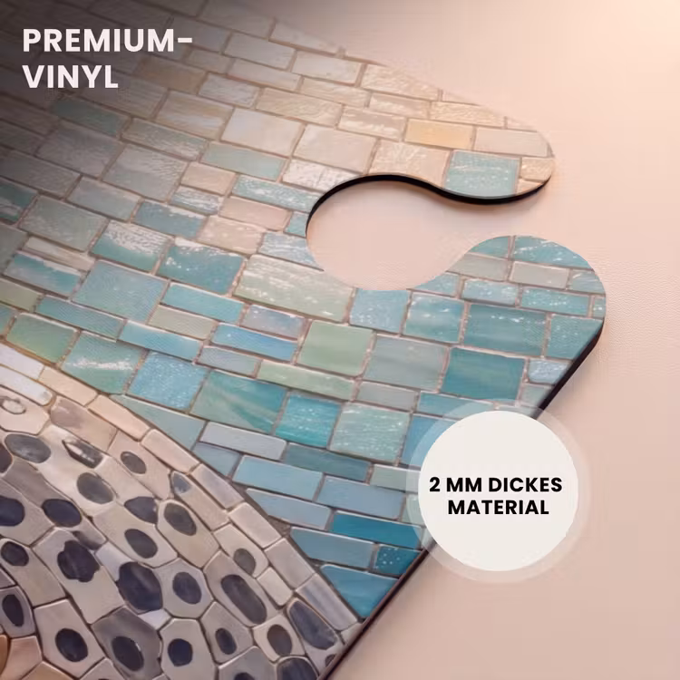 CaseSwap™ - Seehund – Mosaik – Unterwasser – Tiere – Blau — 6