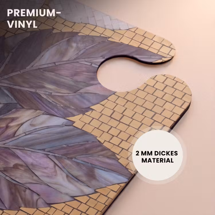 CaseSwap™ - Blumen – Mosaik – Kunst – Modern – Gold — 6