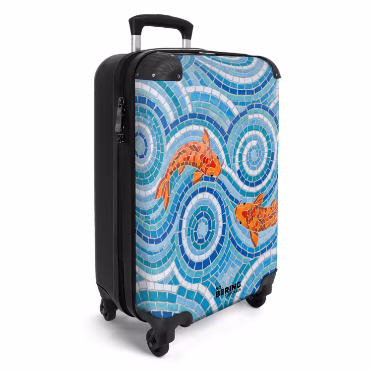 CaseSwap™ - Fisch – Mosaik – Wasser – Dekorativ – Blau — 2