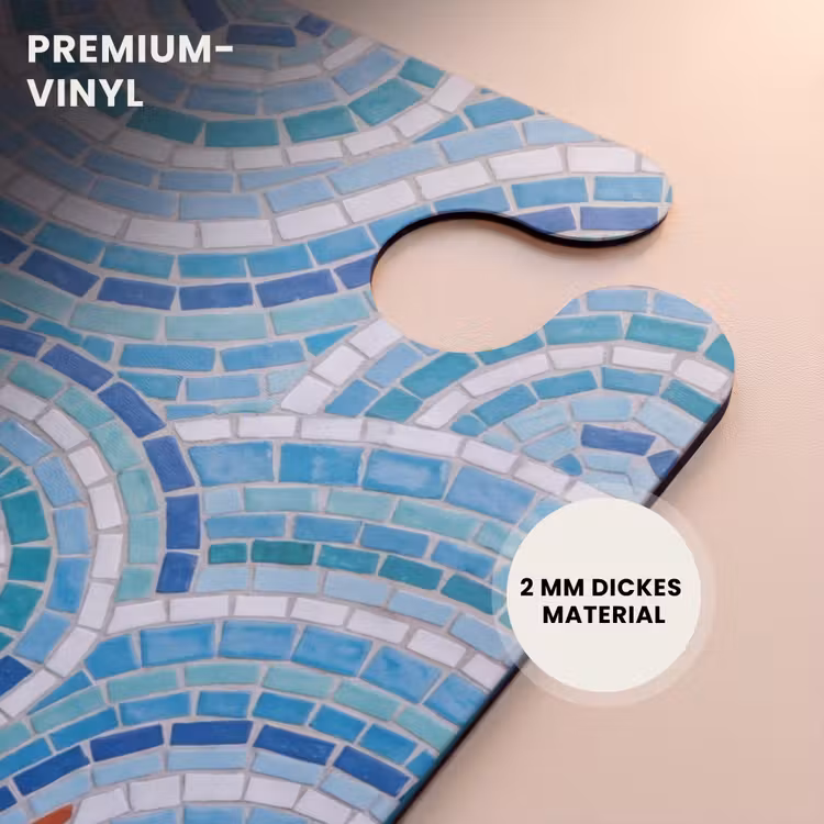 CaseSwap™ - Fisch – Mosaik – Wasser – Dekorativ – Blau — 6