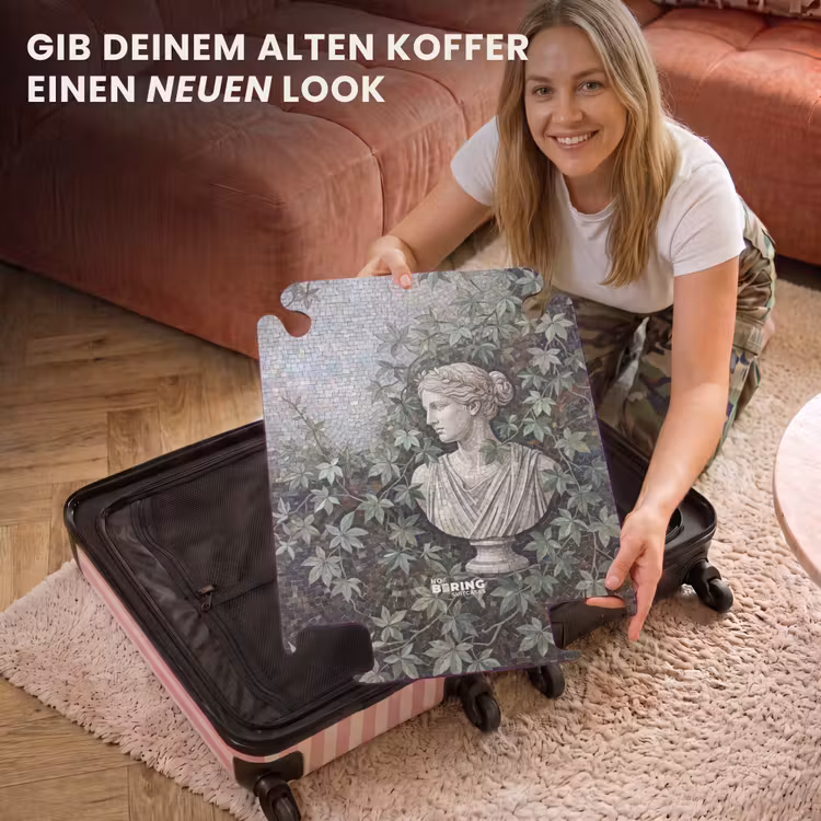CaseSwap™ - Frau – Klassisch – Mosaik – Natur – Grün — 3