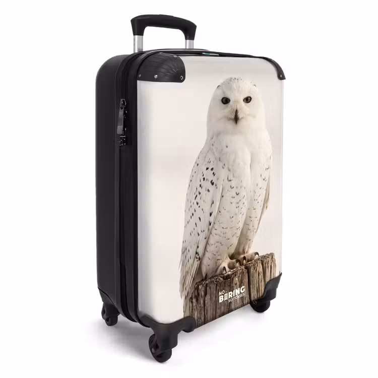 CaseSwap™ - Schnee-Eule – Pfahl – Winter – Porträt – Majestätisch — 2