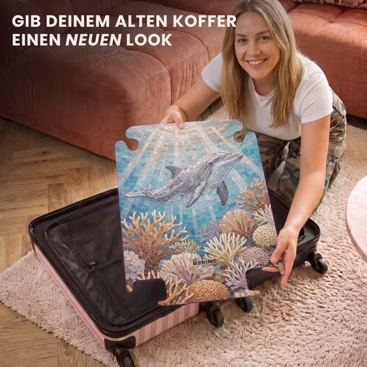 CaseSwap™ - Tiere – Mosaik – Ozean – Koralle – Blau — 3