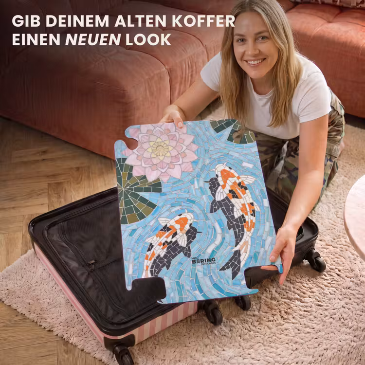 CaseSwap™ - Fisch – Wasser – Natur – Mosaik – Blau — 3