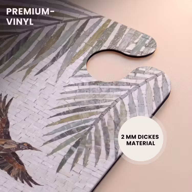 CaseSwap™ - Vogel – fliegend – tropisch – Mosaik – grün — 6