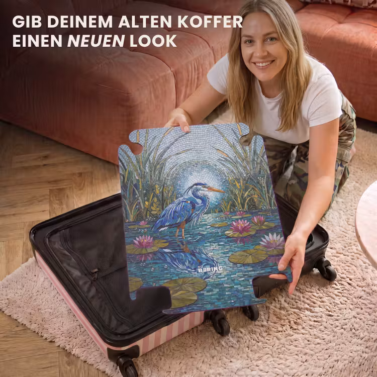 CaseSwap™ - Vogel – Wasser – Natur – Abstrakt – Blau — 3