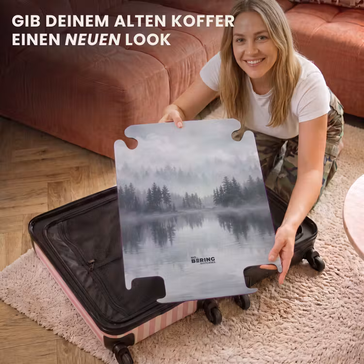 CaseSwap™ - Wald – See – Nebel – Natur – Grau — 3