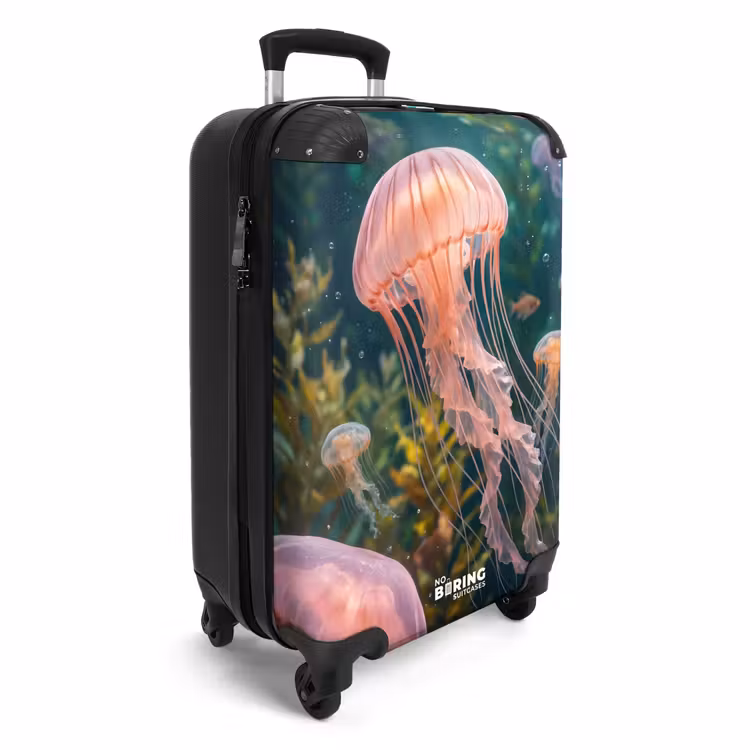 CaseSwap™ - Qualle – Rosa – Unterwasser – Meeresleben – Tiere — 2