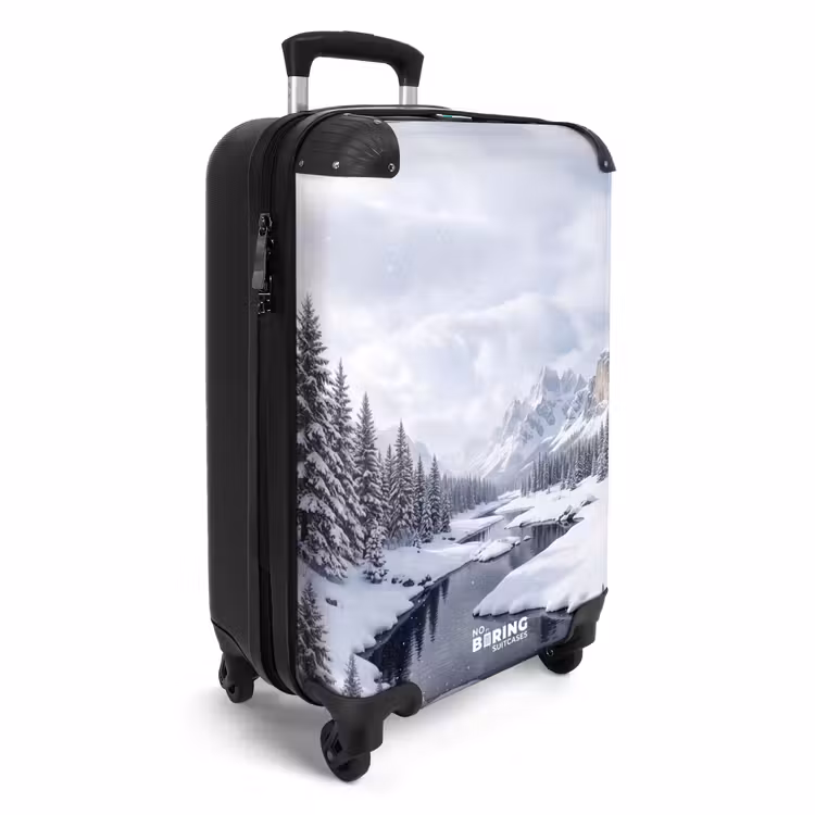 CaseSwap™ - Schneelandschaft – Berge – Fluss – Winter — 2