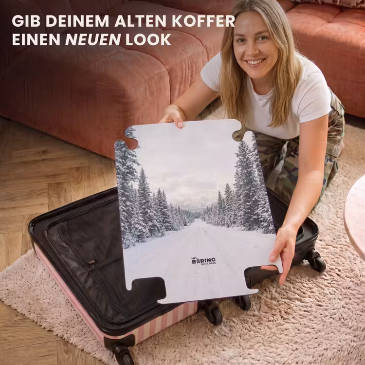 CaseSwap™ - Straße – Schnee – Nadelwald – Winter – Abenteuerlich — 3
