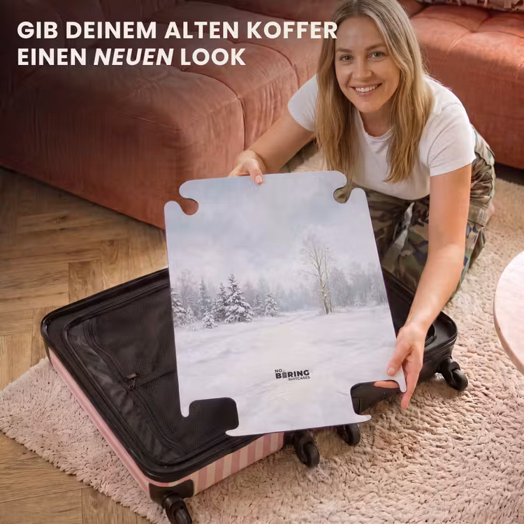 CaseSwap™ - Waldweg – Kiefern – Schnee – Winter – Beruhigend — 3