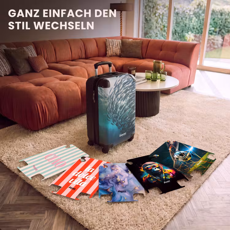 CaseSwap™ - Fisch – Fischschwarm – Ozean – Natur – Blau — 5