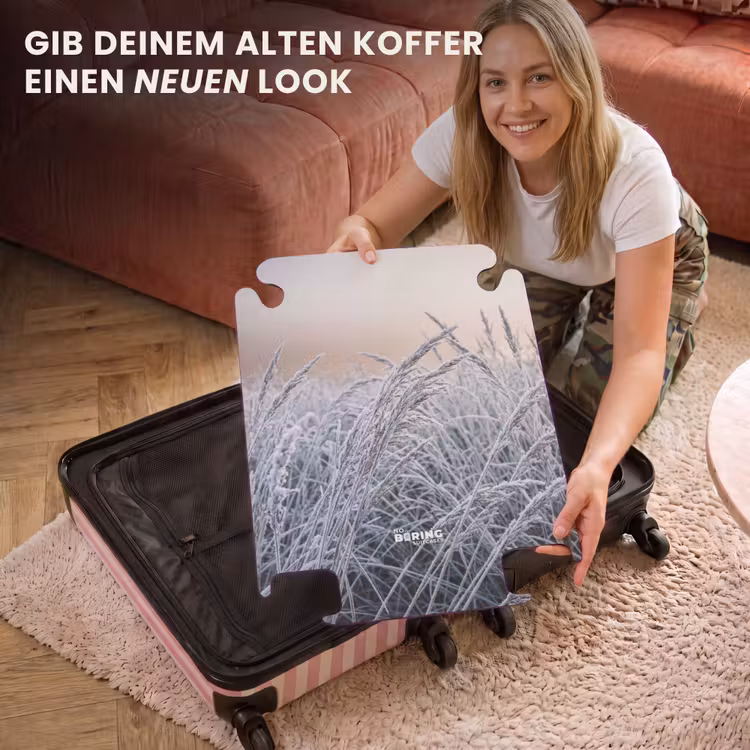 CaseSwap™ - Reif – Gras – Kristalle – Winter – Minimalistisch — 3