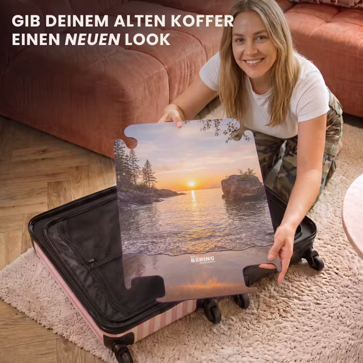 CaseSwap™ - Sonnenuntergang – Küste – Wasser – Natur – Orange — 3