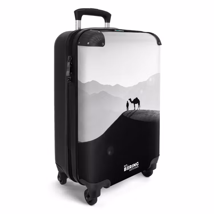 CaseSwap™ - Mensch – Kamel – Sanddüne – Natur – Monochrom — 2