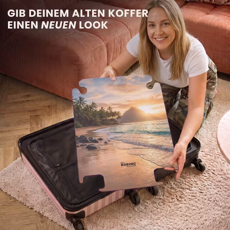 CaseSwap™ - Meer – Berge – Landschaft – Tropisch – Gold — 3