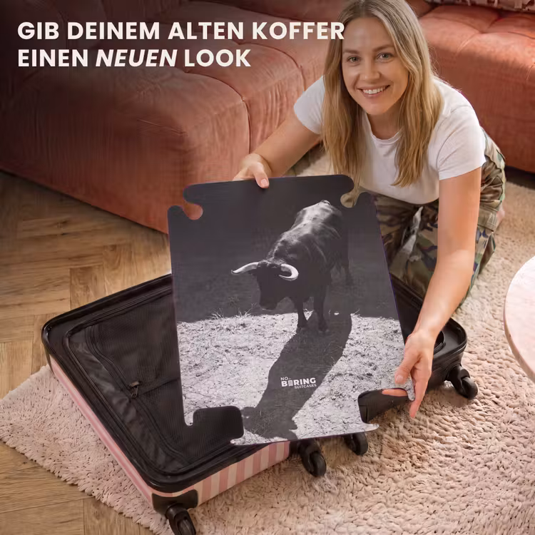 CaseSwap™ - Stier – Schatten – Tiere – Kontrast – Schwarz-Weiß — 3