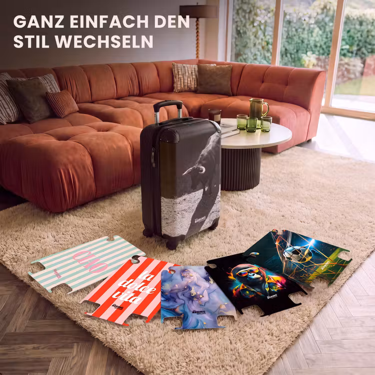 CaseSwap™ - Stier – Schatten – Tiere – Kontrast – Schwarz-Weiß — 5