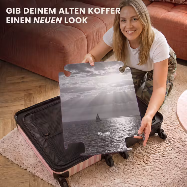 CaseSwap™ - Wasser – Boot – Luft – Natur – Schwarz-Weiß — 3