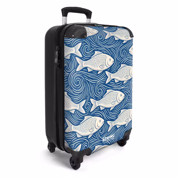 CaseSwap™ - Fisch – Wasser – Muster – Grafik – Blau — 2